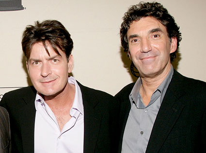 Chuck Lorre, Charlie Sheen Chuck Lorre, Charlie Sheen